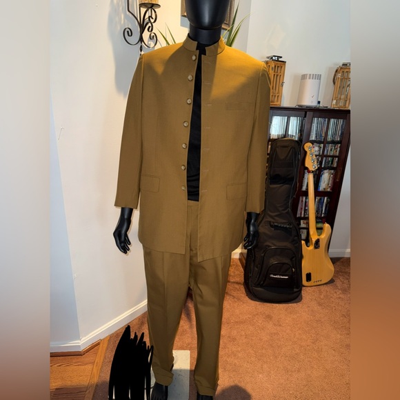 Mustard YellowSuit Set Top & Bottom